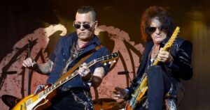 Johnny Depp y Joe Perry