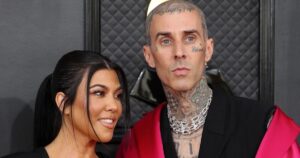 Kourtney Kardashian y Travis Barker