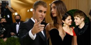Justin Bieber, Hailey Baldwin, Selena Gomez