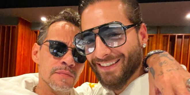 Maluma y Marc Anthony
