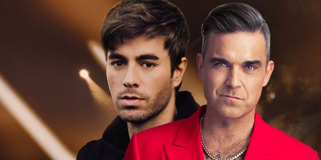 Enrique Iglesias y Robbie Williams