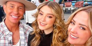 Erik Rubín, Mía Rubín y Andrea Legarreta