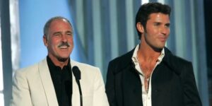 Andrés García y su hijo Leonardo García