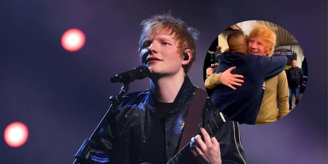 Ed Sheeran y Mike Yung