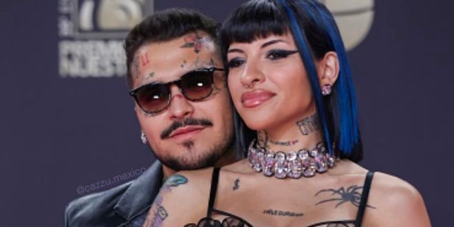 Cazzu y Christian Nodal