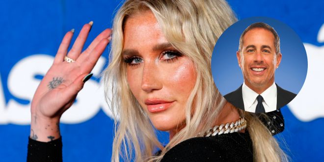 Kesha y Jerry Seinfield