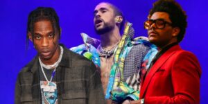 Travis Scott, Bad Bunny y The Weeknd